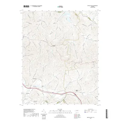 2019 Map of Buffalo Valley, 2019 Print