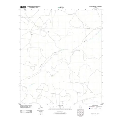 2010 Map of Buffalo Well NW, 2010 Print