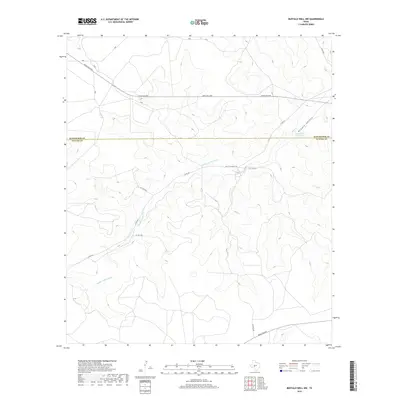 2019 Map of Buffalo Well NW, 2019 Print