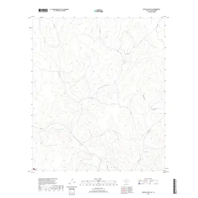 2019 Map of Buffalo Well SE, 2019 Print