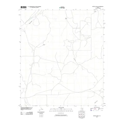 2010 Map of Buffalo Well, 2010 Print