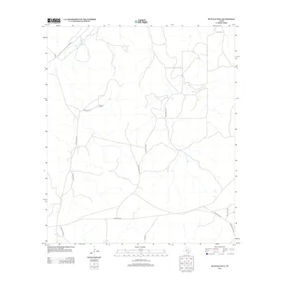 2013 Map of Buffalo Well, 2013 Print