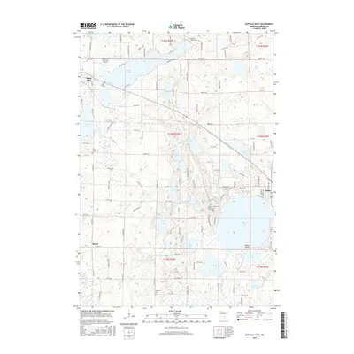 2016 Map of Buffalo West, 2016 Print
