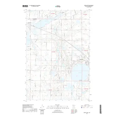 2019 Map of Buffalo West, 2019 Print