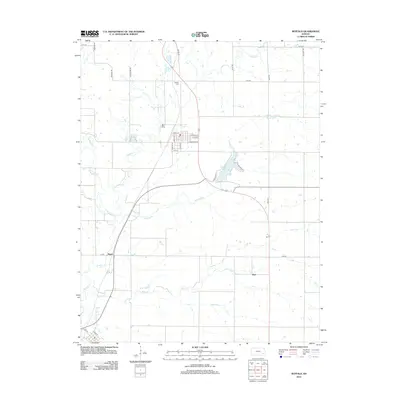 2012 Map of Buffalo, 2012 Print