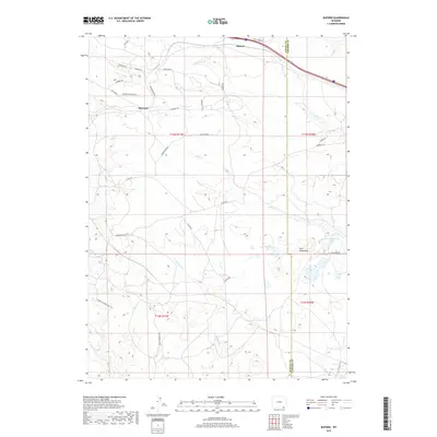 2017 Map of Buford, 2017 Print