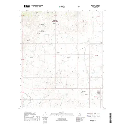 2018 Map of Buford Hill, 2018 Print