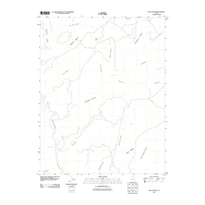 2011 Map of Bug Canyon, 2011 Print