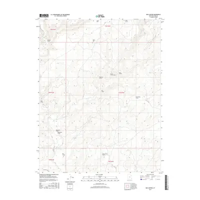 2017 Map of Bug Canyon, 2017 Print