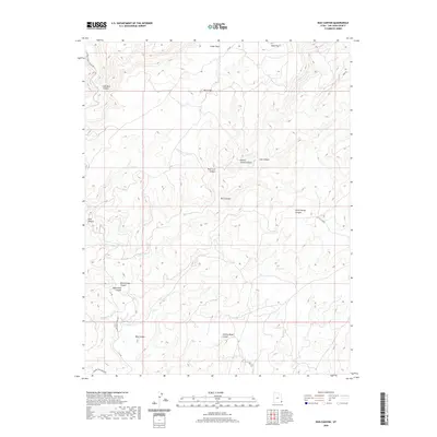 2020 Map of Bug Canyon, 2020 Print