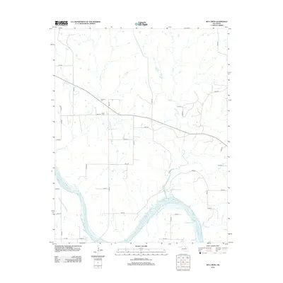 2012 Map of Bug Creek, 2012 Print