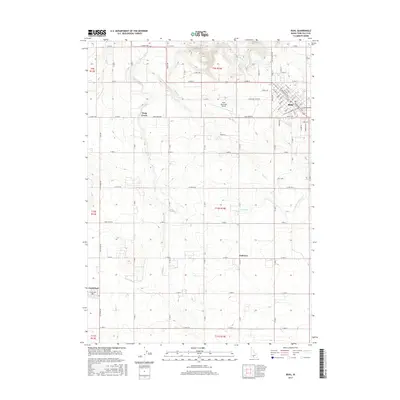 2017 Map of Buhl, 2017 Print