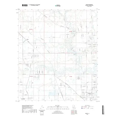 2018 Map of Buhler, 2018 Print