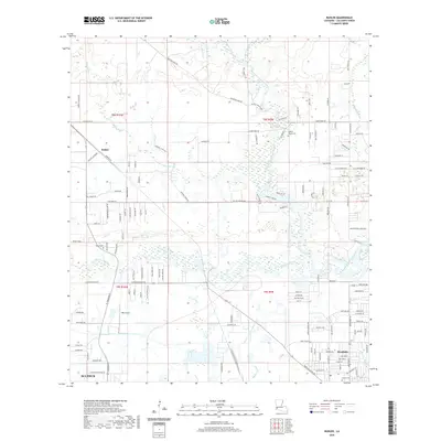 2020 Map of Buhler, 2020 Print