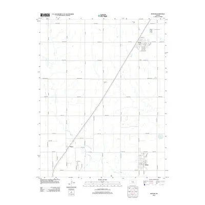 2012 Map of Buhler, 2012 Print