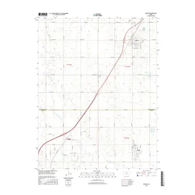 2015 Map of Buhler, 2015 Print