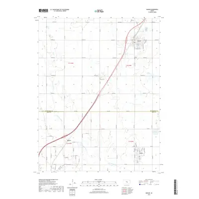 2018 Map of Buhler, 2018 Print