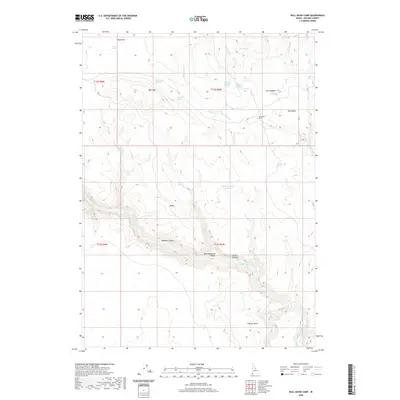 2020 Map of Bull Basin Camp, 2020 Print