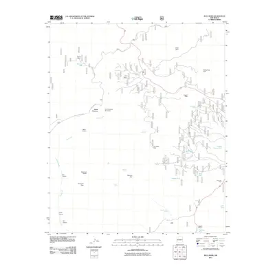 2011 Map of Bull Basin, 2011 Print