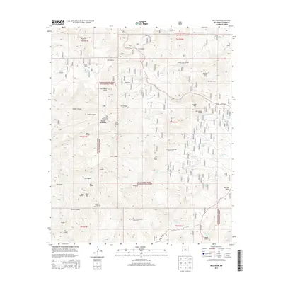 2013 Map of Bull Basin, 2013 Print
