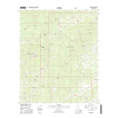 2017 Map of Bull Basin, 2017 Print