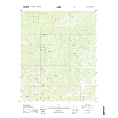 2020 Map of Bull Basin, 2020 Print