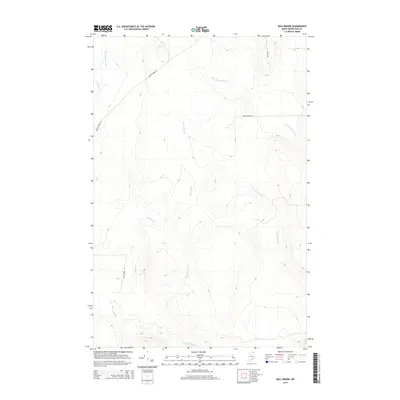 2014 Map of Bull Brook, 2014 Print