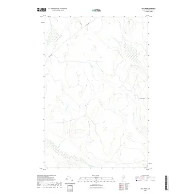 2021 Map of Bull Brook, 2021 Print