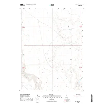 2020 Map of Bull Camp Butte, 2020 Print