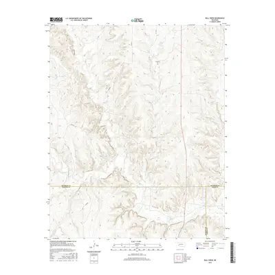 2016 Map of Bull Creek, 2016 Print
