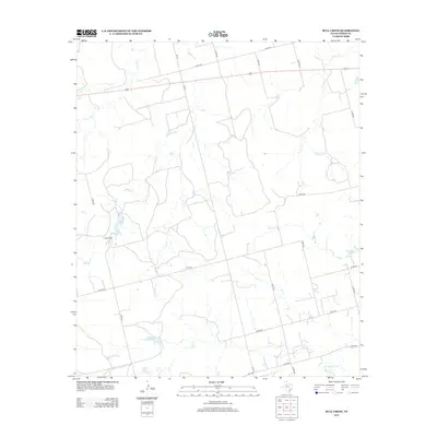 2012 Map of Bull Creek, 2012 Print