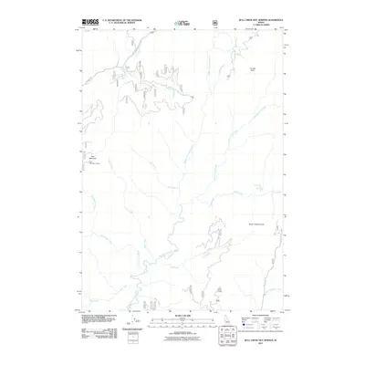 2011 Map of Bull Creek Hot Springs, 2011 Print