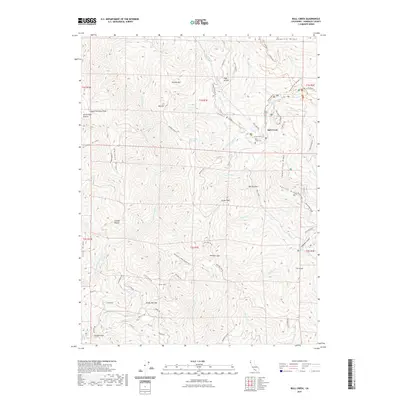 2021 Map of Bull Creek, 2021 Print