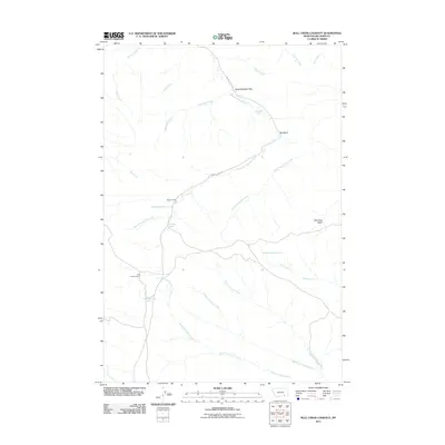 2011 Map of Bull Creek Lookout, 2011 Print