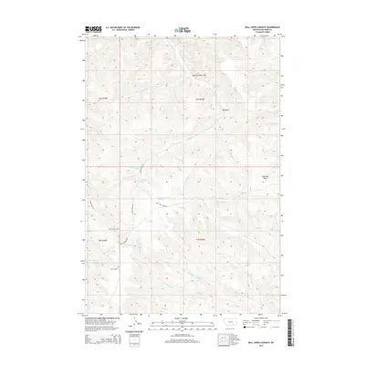 2014 Map of Bull Creek Lookout, 2014 Print