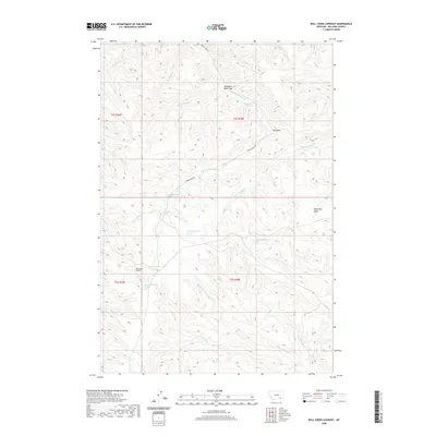 2020 Map of Bull Creek Lookout, 2020 Print