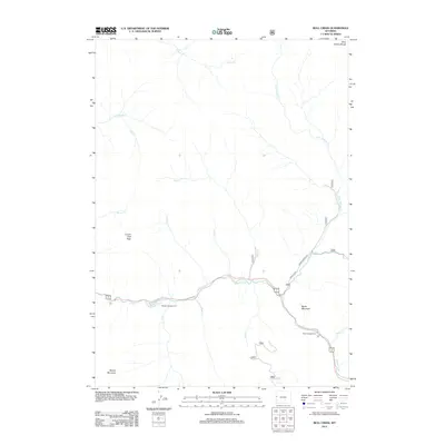 2012 Map of Bull Creek, 2012 Print