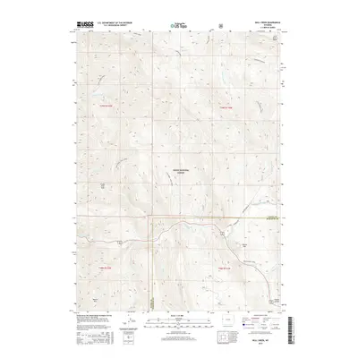 2015 Map of Bull Creek, 2015 Print