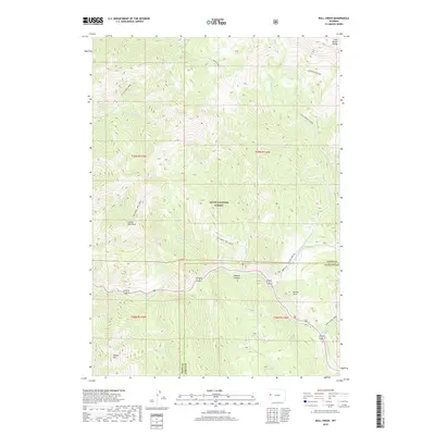 2018 Map of Bull Creek, 2018 Print