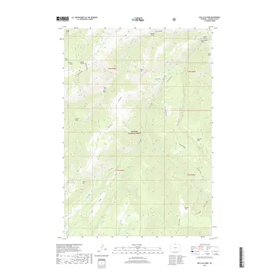 2017 Map of Bull Elk Park, 2017 Print