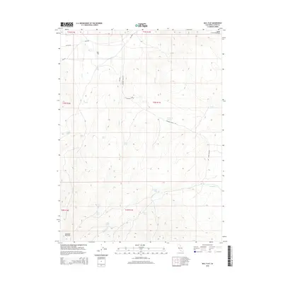 2015 Map of Bull Flat, 2015 Print