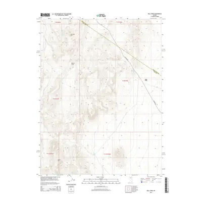 2014 Map of Bull Fork, 2014 Print