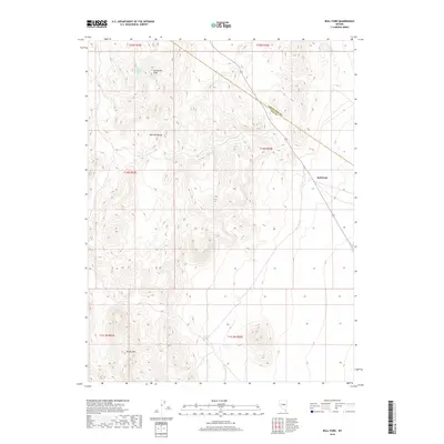 2018 Map of Bull Fork, 2018 Print