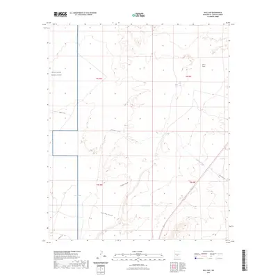 2023 Map of Bull Gap, 2023 Print
