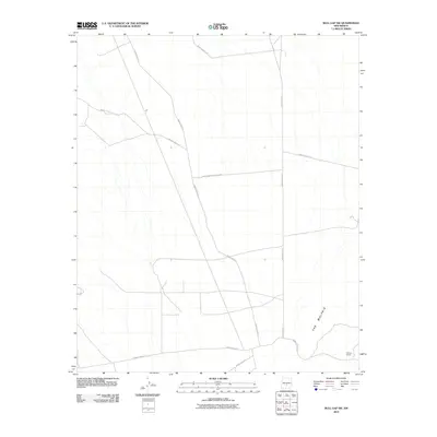 2010 Map of Bull Gap SW, 2010 Print