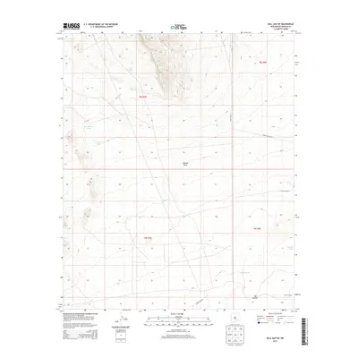 2013 Map of Bull Gap SW, 2013 Print
