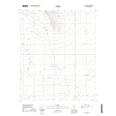 2023 Map of Bull Gap SW, 2023 Print