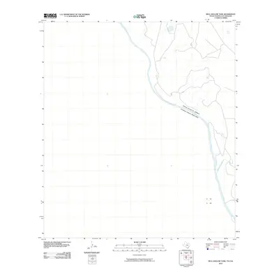 2010 Map of Bull Hollow Tank, 2010 Print