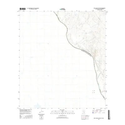 2016 Map of Bull Hollow Tank, 2016 Print