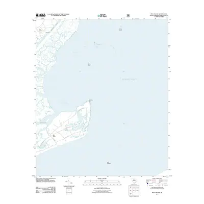 2011 Map of Bull Island, 2011 Print